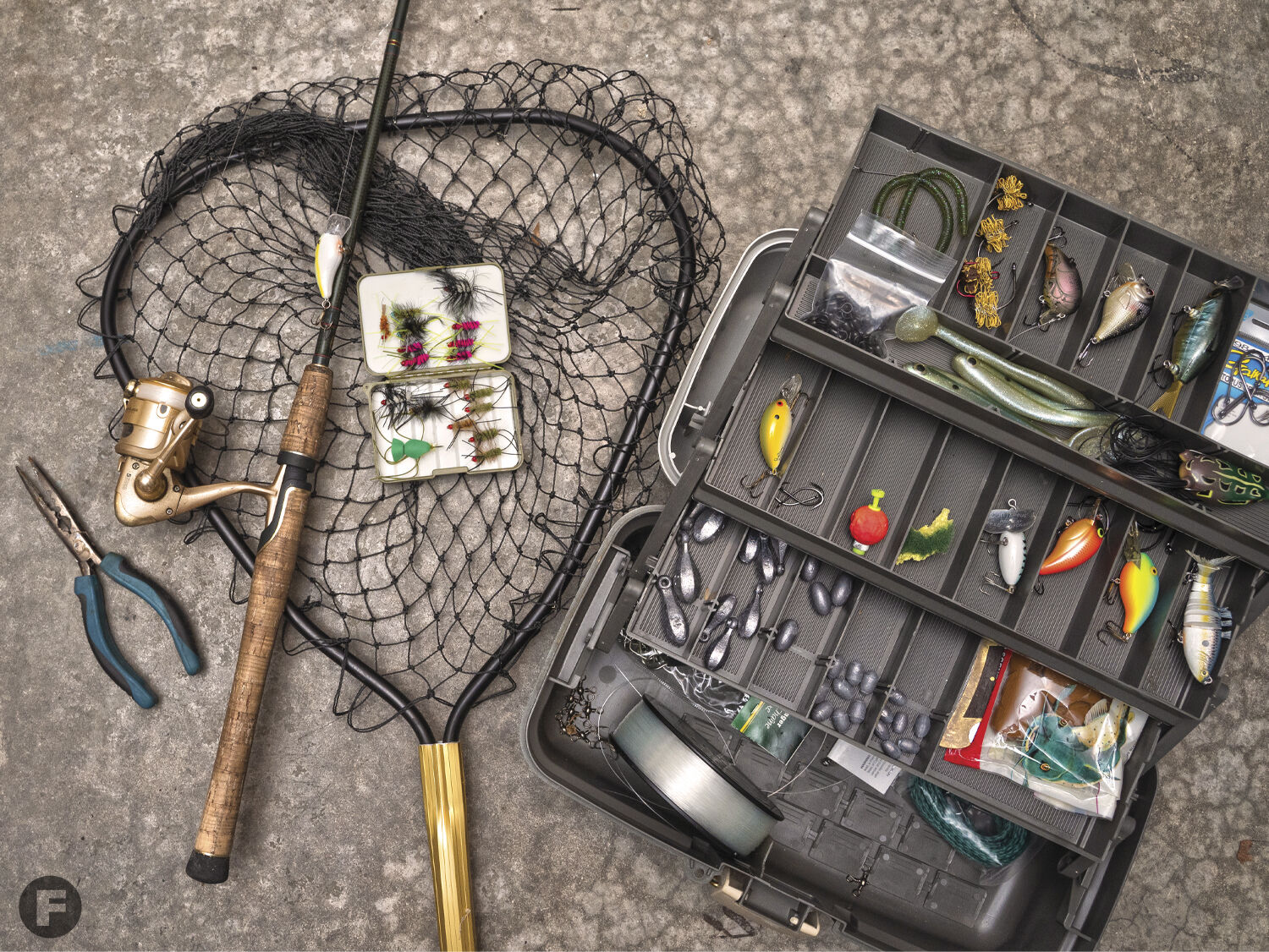 Fishing crash course gear